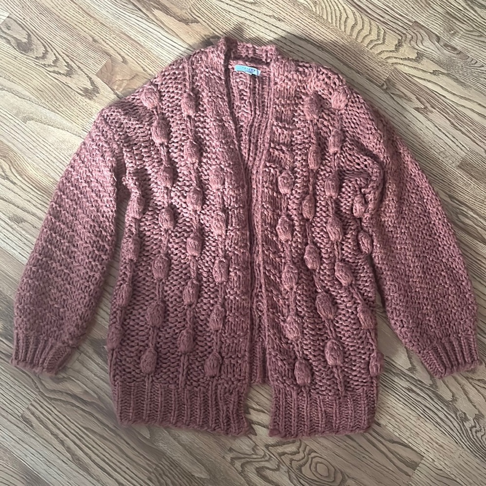 Buckle-Favlux Oversized Knit Cardigan
